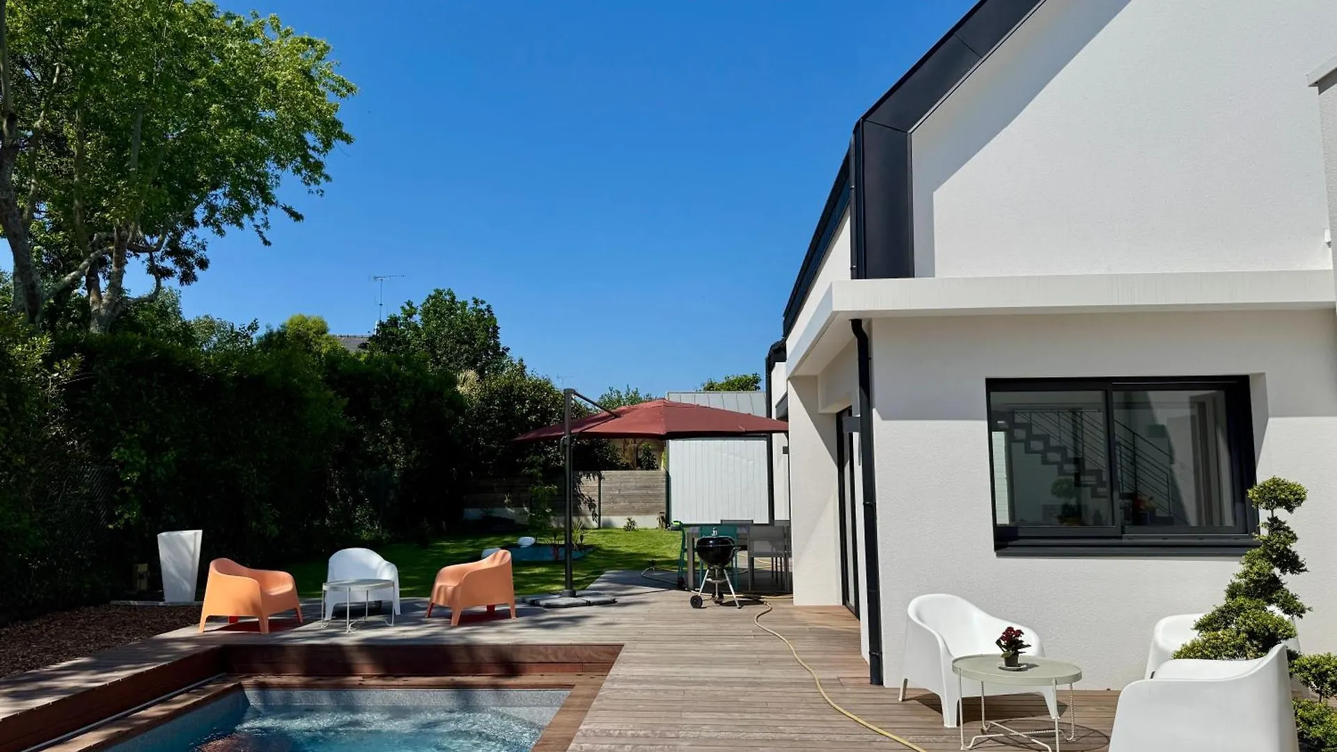 Superbe Villa Contemporaine Avec Piscine, Sainte Marine Combrit Francia