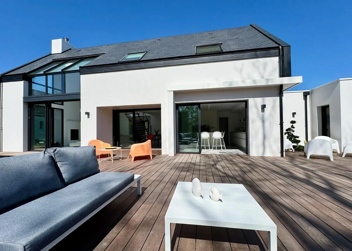 Superbe Villa Contemporaine Avec Piscine, Sainte Marine Combrit