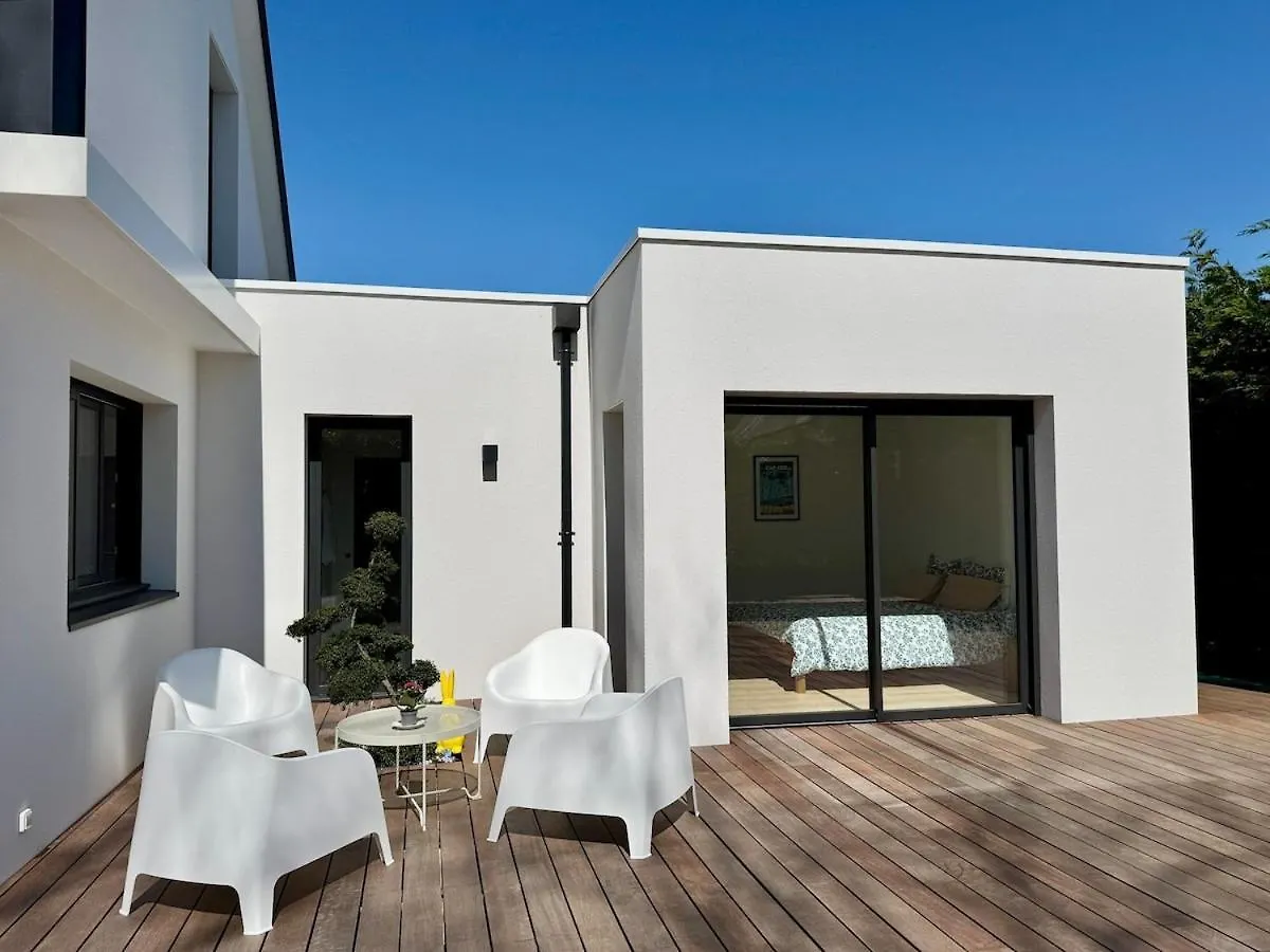 Superbe Villa Contemporaine Avec Piscine, Sainte Marine Combrit