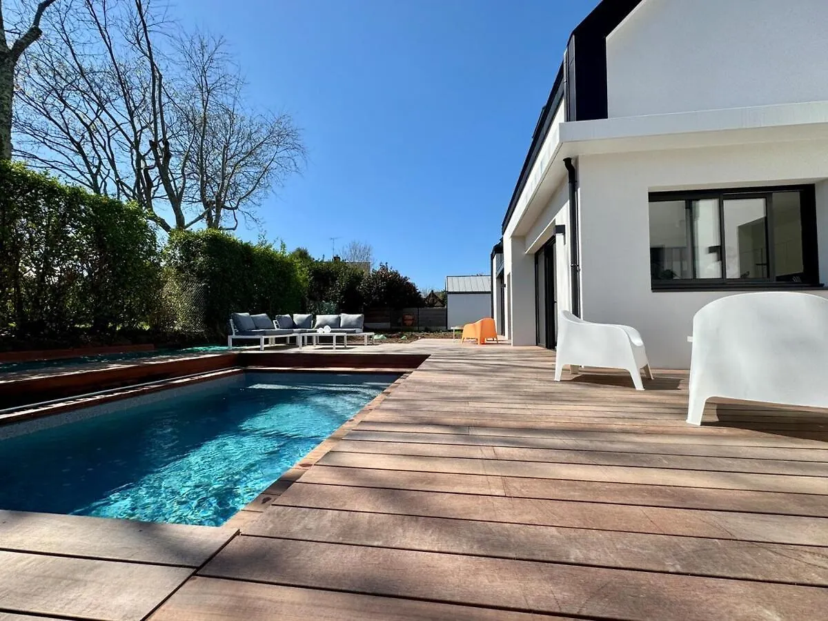 Superbe Villa Contemporaine Avec Piscine, Sainte Marine Combrit France